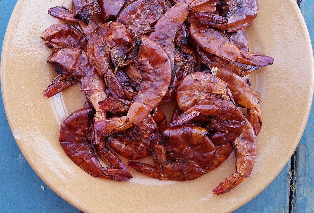 Enitan (smoked shrimp)
